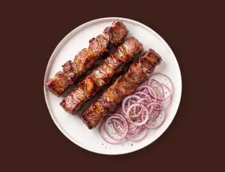 Шашлык из шеи «Нежный» в сливочном маринаде с черным перцем