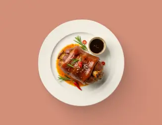 Рулька свиная копчёно-варёная