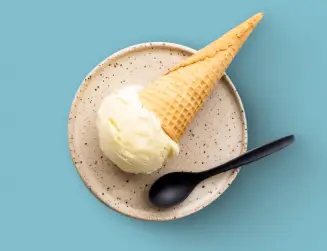 Лимонное мороженое