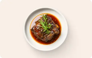 Голяшка из мраморной говядины