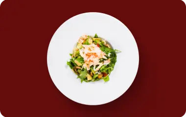 Крабовый салат от Паоло Бокколини