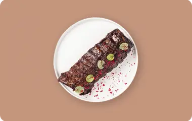 Свиные ребрышки «Изысканные с дымком»