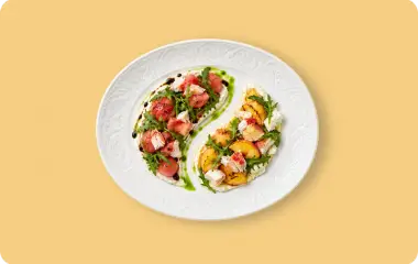 Закуски с крабом