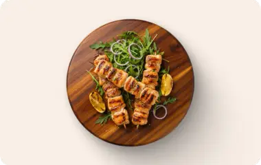 Шашлык из курицы филе грудки Нежный