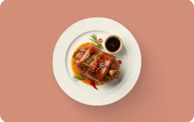 Рулька свиная копчёно-варёная