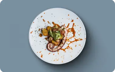 Шашлычки из осьминога