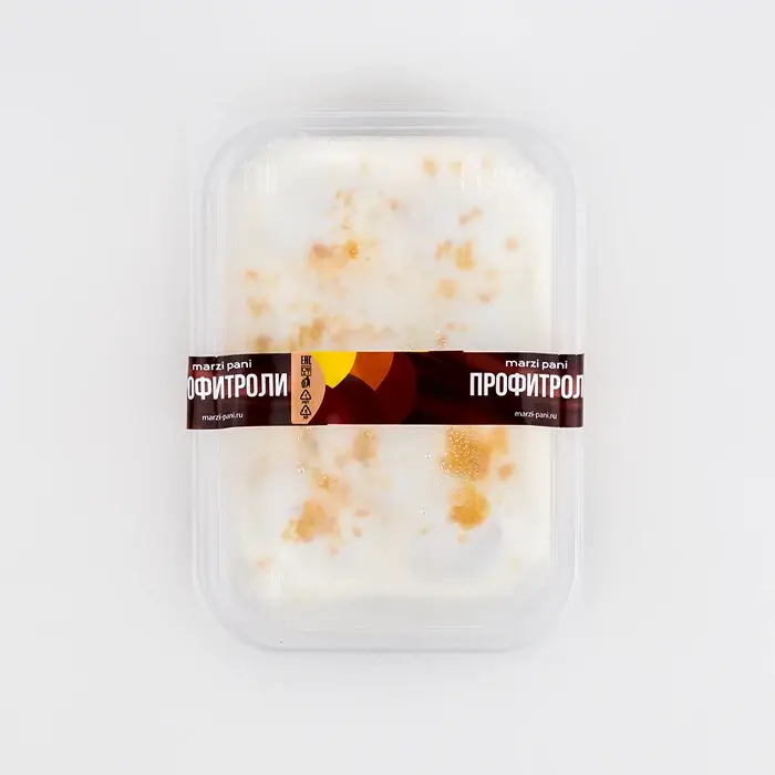 Профитроли Сливочный мусс карамельный крем Marzi pani, 250 г