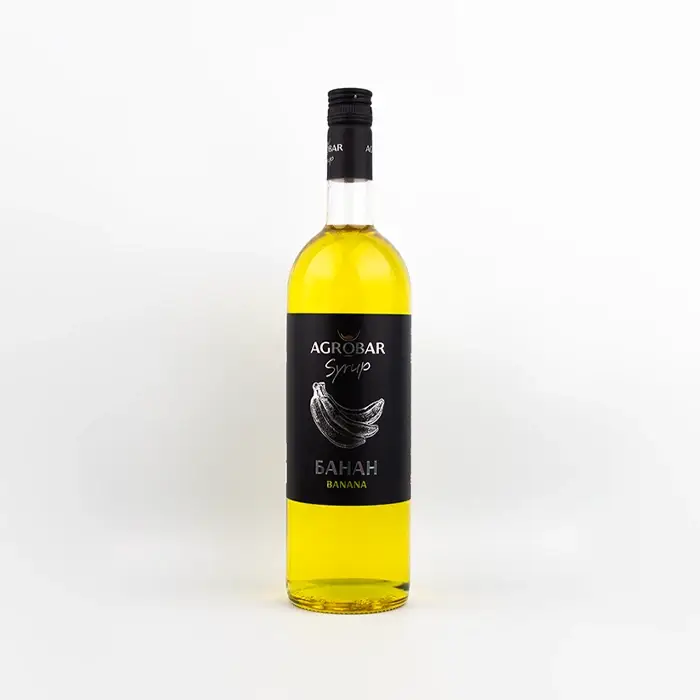 Сироп для барных коктейлей Банан Agrobar, 1 л