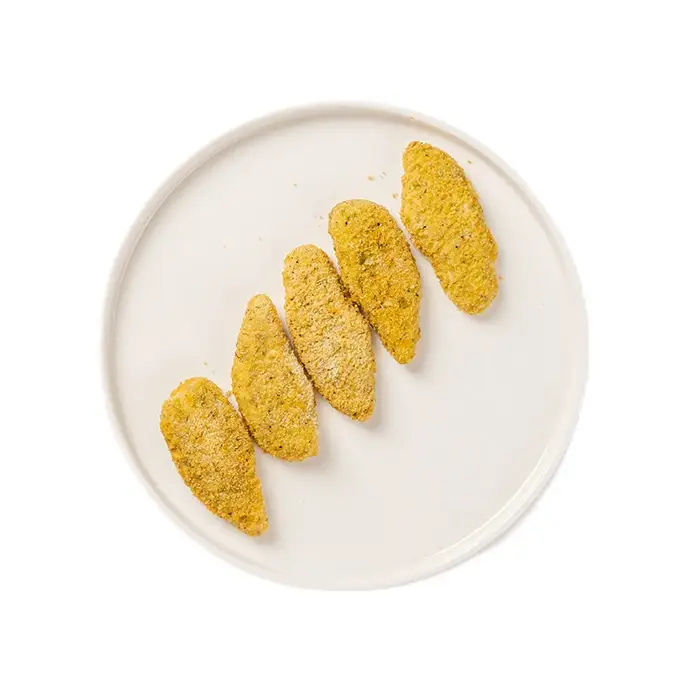 Стрипсы куриные в хрустящей панировке с сыром и розмарином "Мираторг", 340 г