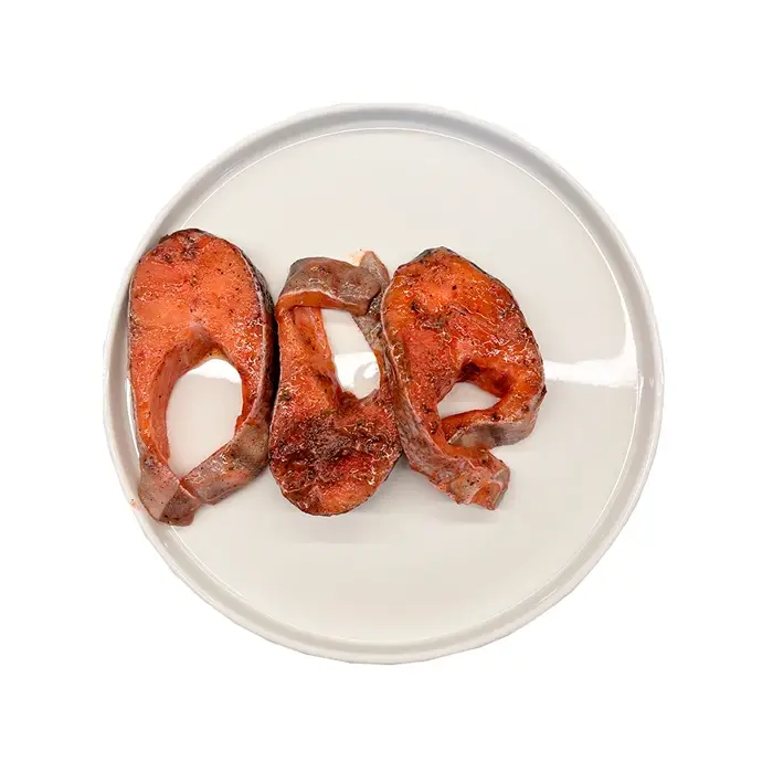 Стейки форели в клюквенно-брусничном соусе, 350 г