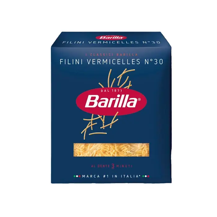 Макаронные изделия Barilla Filini Vermicelles n. 10 из твердых сортов пшеницы, 450 г