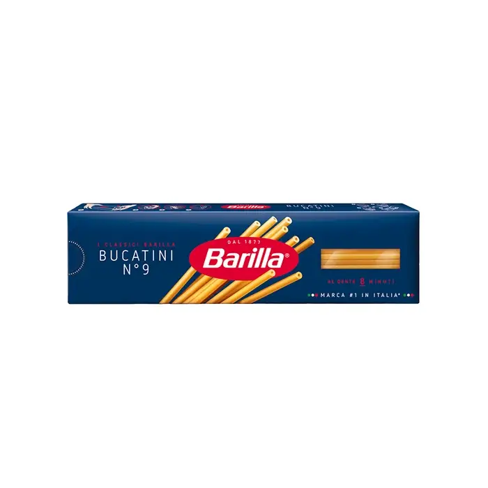 Макаронные изделия Barilla Bucatini n. 9 из твердых сортов пшеницы, 400 г