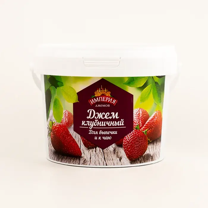 Джем с кусочками клубничный «Империя джемов», 1 кг