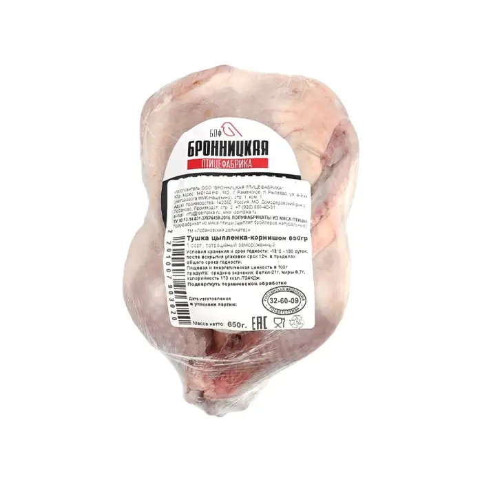 Цыплёнок-корнишон "Бронницкая ПФ", 500 г