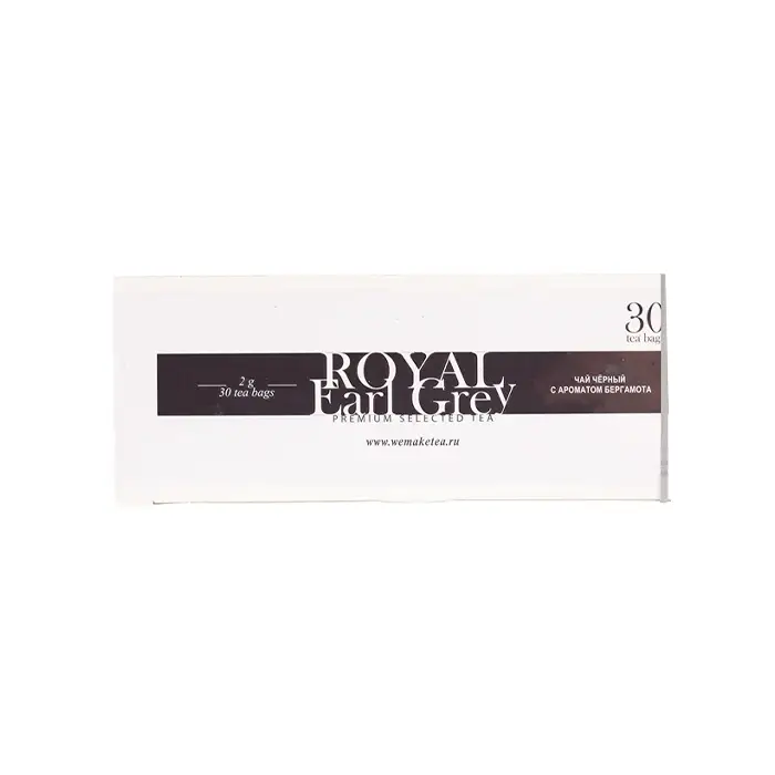 Чай Royal Earl Grey Sigurd, 30 пакетиков по 2 г