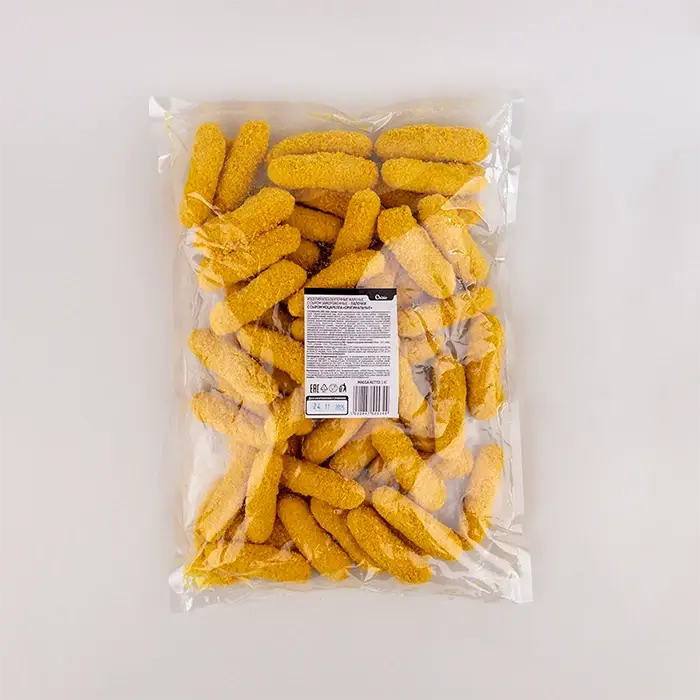 Палочки с сыром моцарелла (оригинальные) Chizio, 1 кг