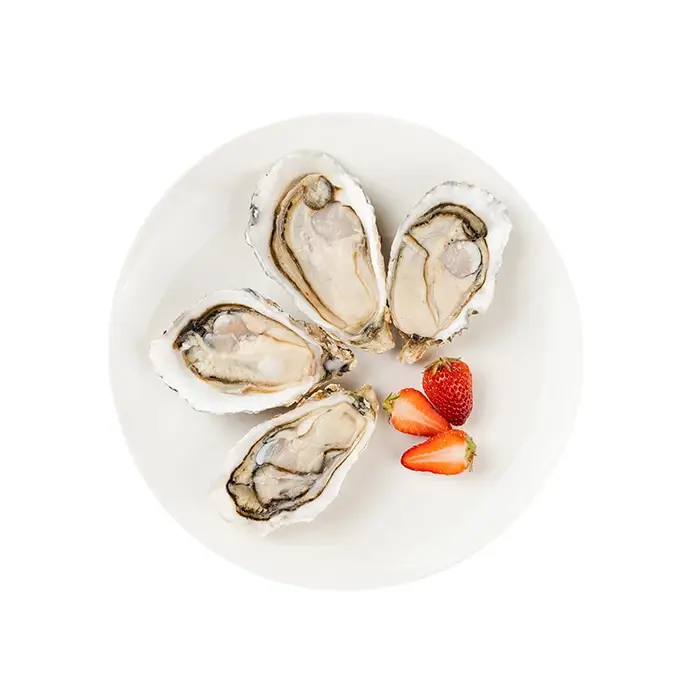 Устрицы на полустворке раковины, 500–600 г