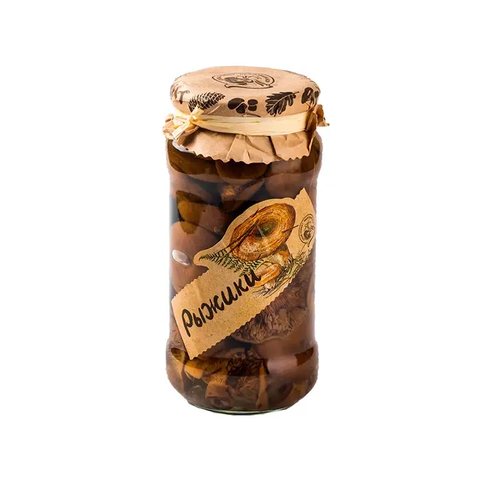 Рыжики соленые «Кедровый Бор», 535 г