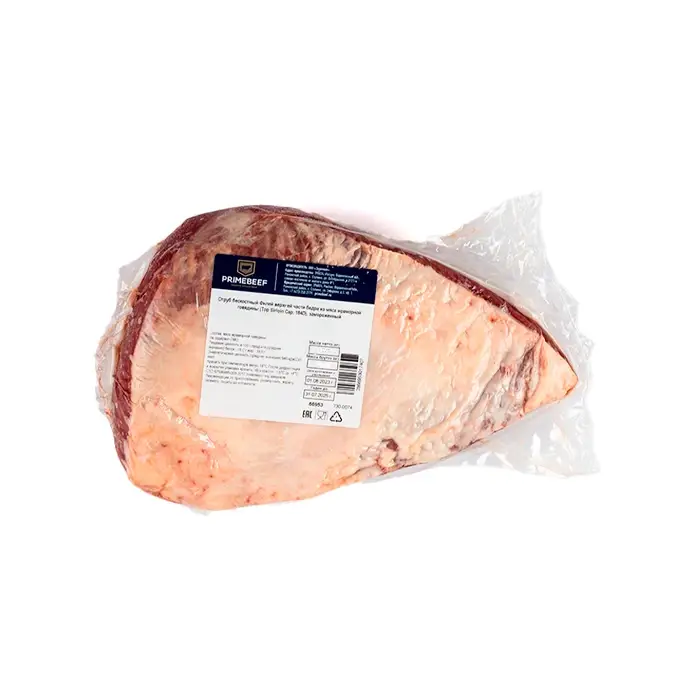 Филей верхней части бедра говядины Top Sirloin Cap 184 D, «Праймбиф» 4–5 кг