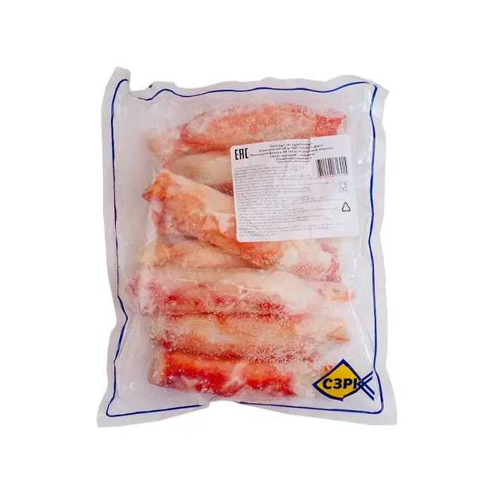 Мясо 1-й фаланги Камчатского краба варено-мороженое, 1 кг