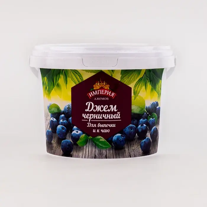 Джем с кусочками черничный «Империя джемов», 1 кг