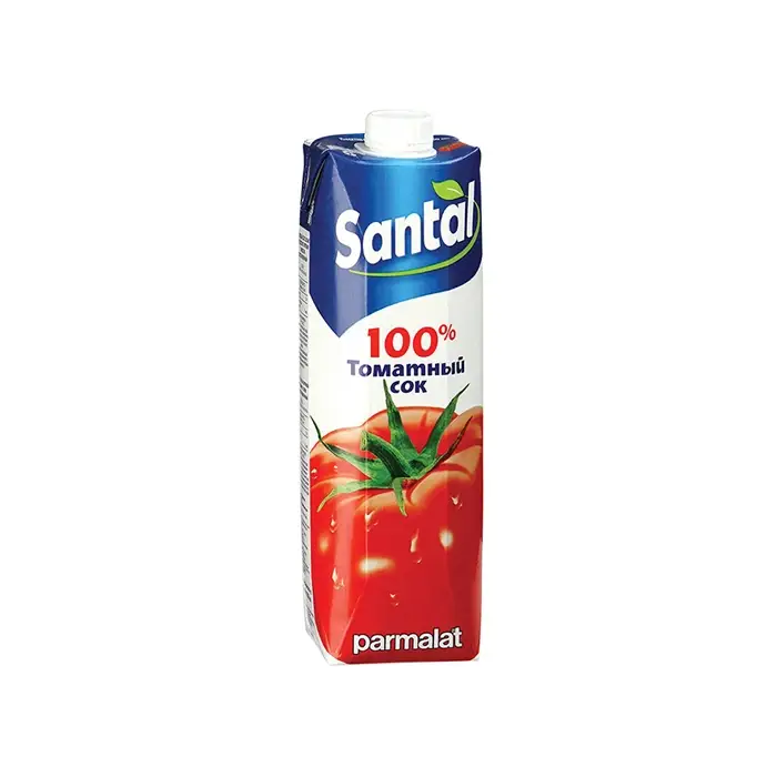 Сок томатный для детского питания Santal, 1 л
