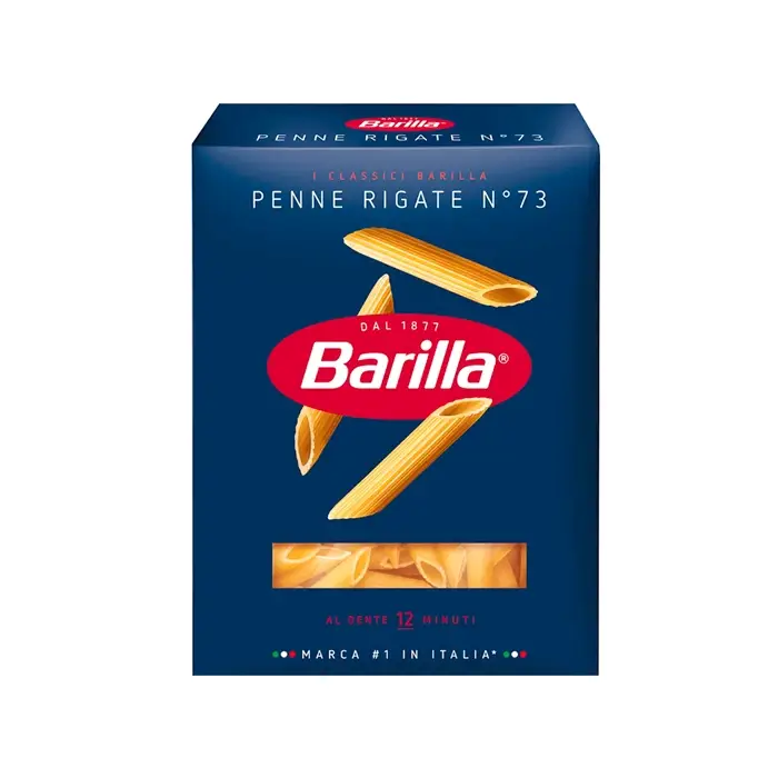 Макаронные изделия Penne Rigate n. 73 из твердых сортов пшеницы, 450 г
