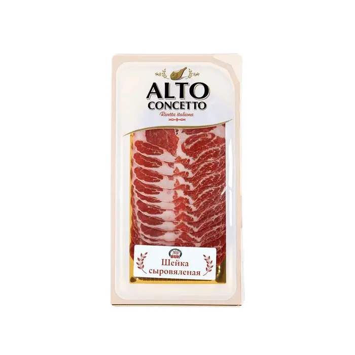 Шейка свиная сыровяленая Alto Concetto, нарезка, 100 г