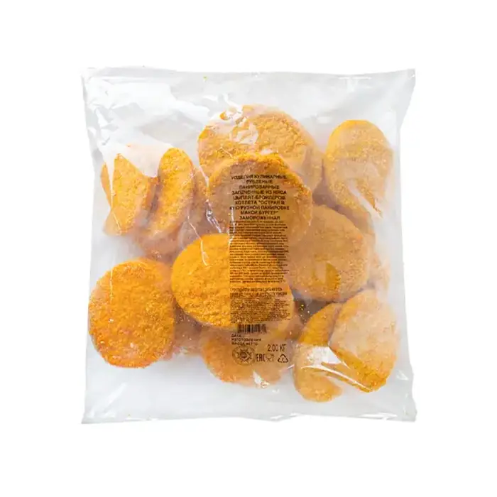 Котлета куриная Острая Макси Бургер "Серволюкс", 2 кг