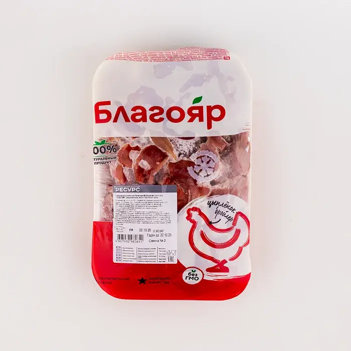 Куриные желудки «Благояр», 900 гр