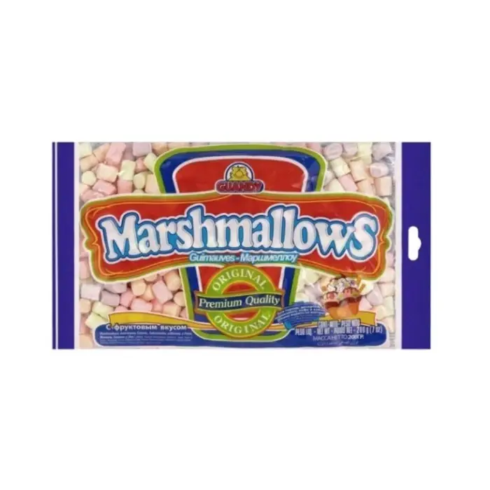 Маршмэллоу мини цветные Guandy, 200 г