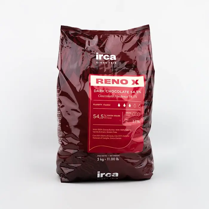 Шоколад темный Reno Х, 54,5 % диски, 5 кг