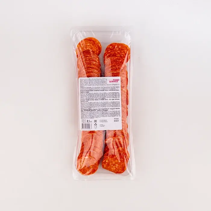 Колбаса сырокопченая Пепперони для пиццы «Черкизово», нарезка, 500 гр