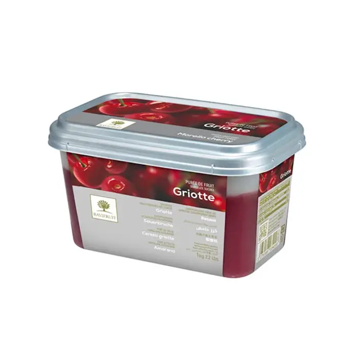 Пюре замороженное Вишня Griotte Ravifruit, 1 кг
