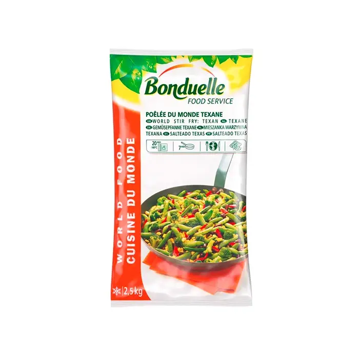 Смесь овощная для жарки Техасская "Бондюэль", 2,5 кг