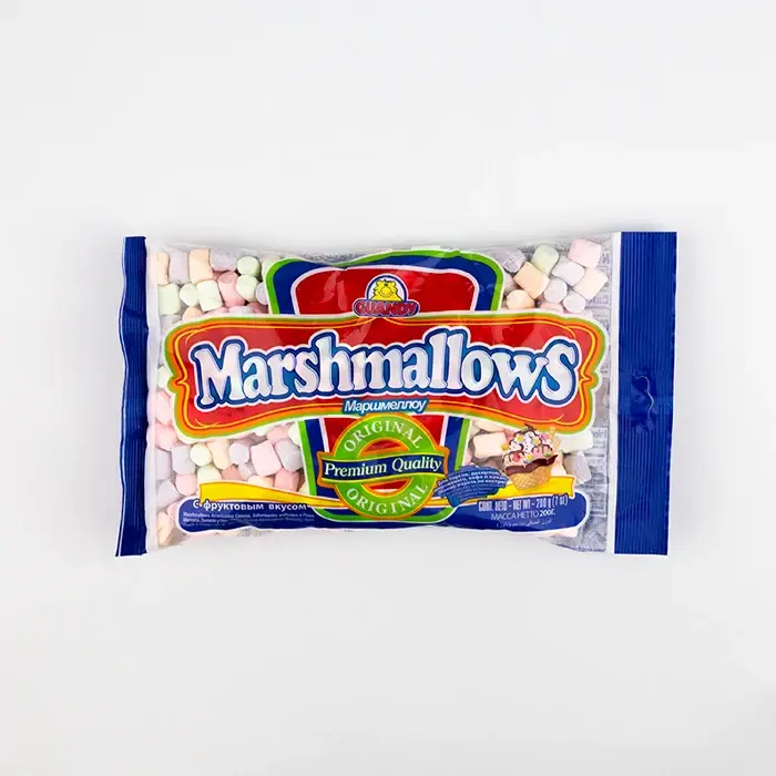 Маршмэллоу мини цветные Guandy, 200 г