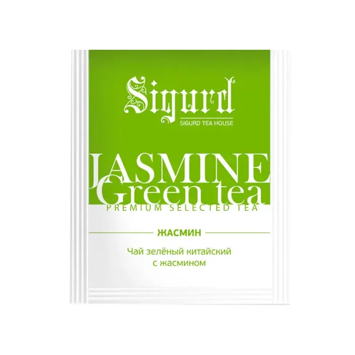 Чай зеленый с жасмином Jasmine Tea, 150 пакетиков по 2 г