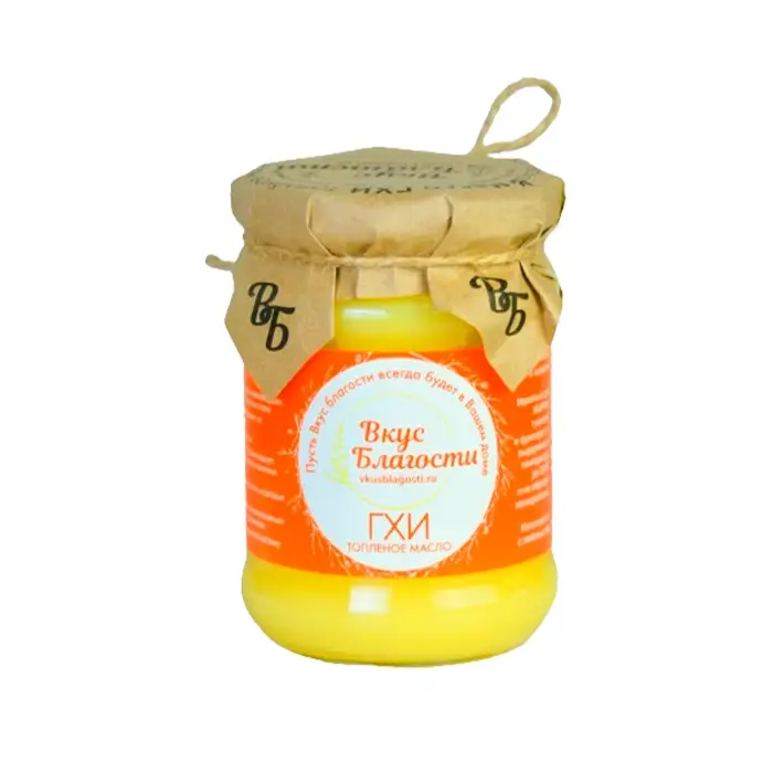 Классическое масло Гхи  жир. 99% "Вкус Благости", 225 г