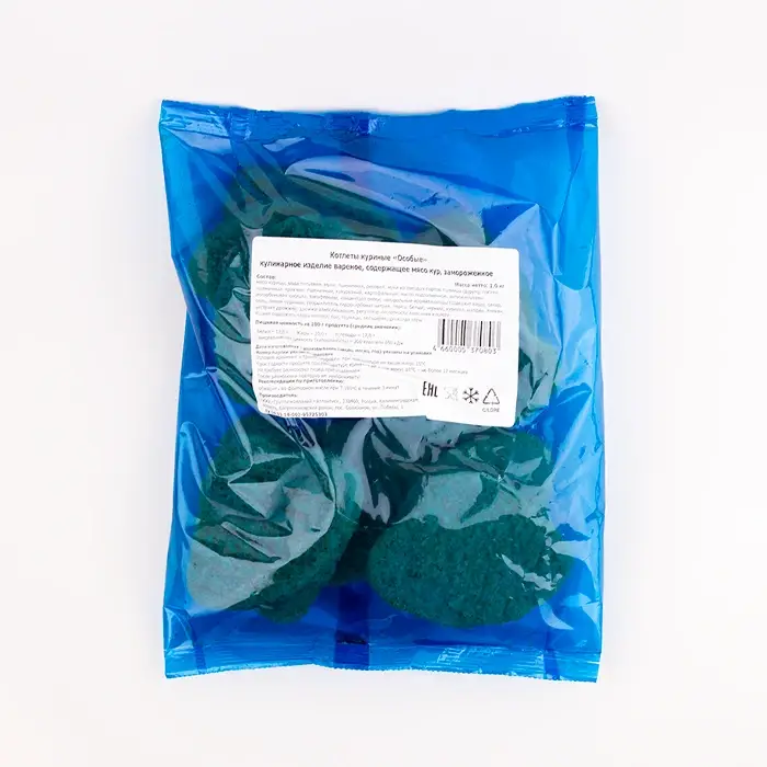 Котлеты куриные Особые в панировке «ТК Атлантис», 1 кг