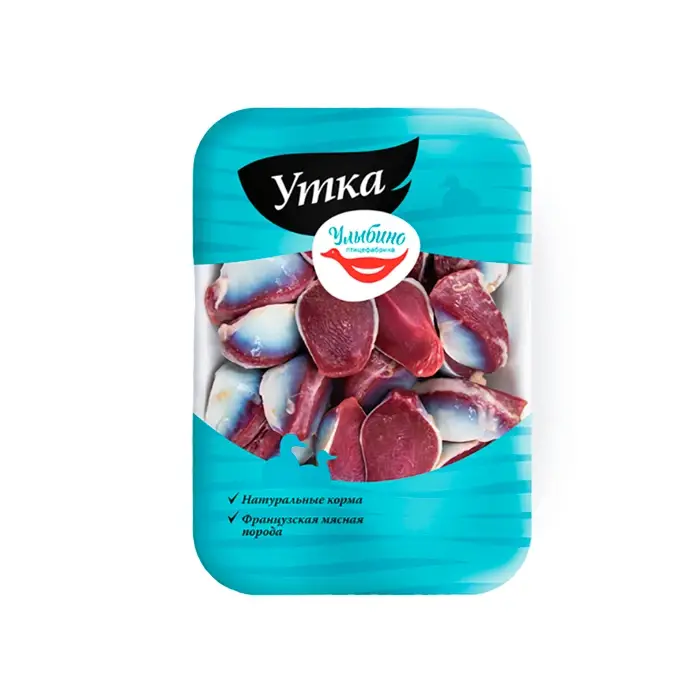 Утка, желудки мышечные «Улыбино», 500 г