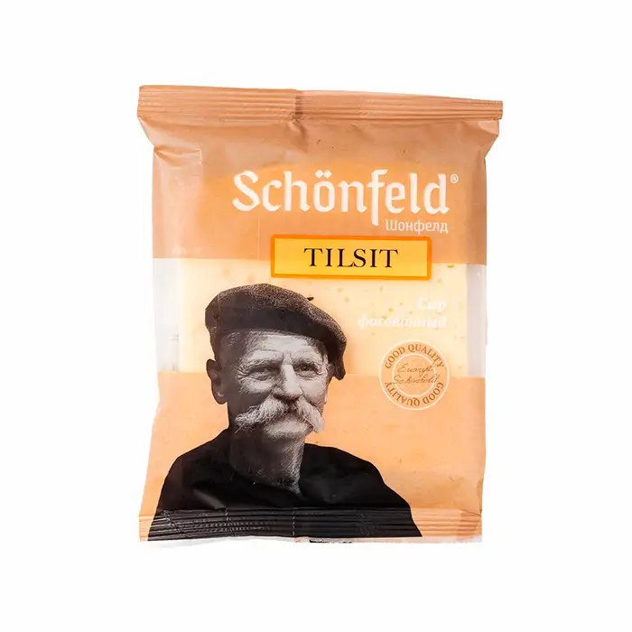 Сыр полутвердый Тильзитер 45% Schonfeld, 200 г