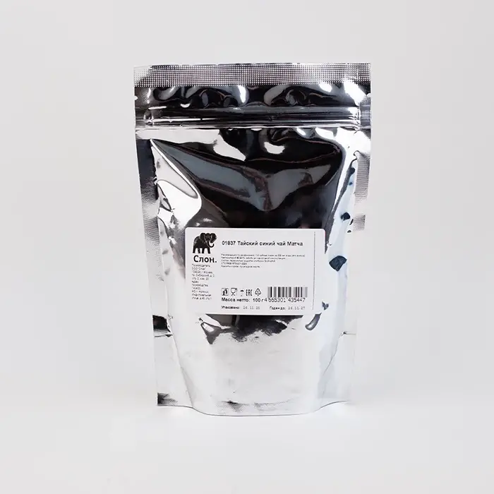 Чай Матча синий тайский «Слон», 100 гр