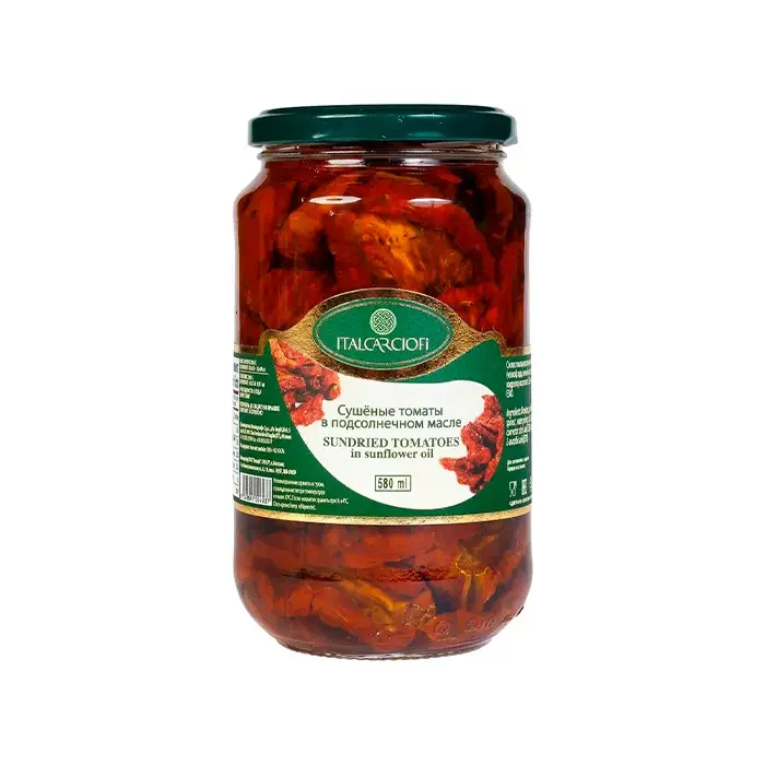 Томаты вяленые в масле, "Italcarciofi", 530 гр