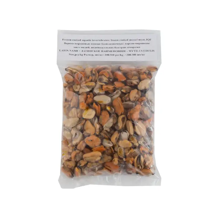 Мясо мидии, варено-мороженые 200/300, 1 кг