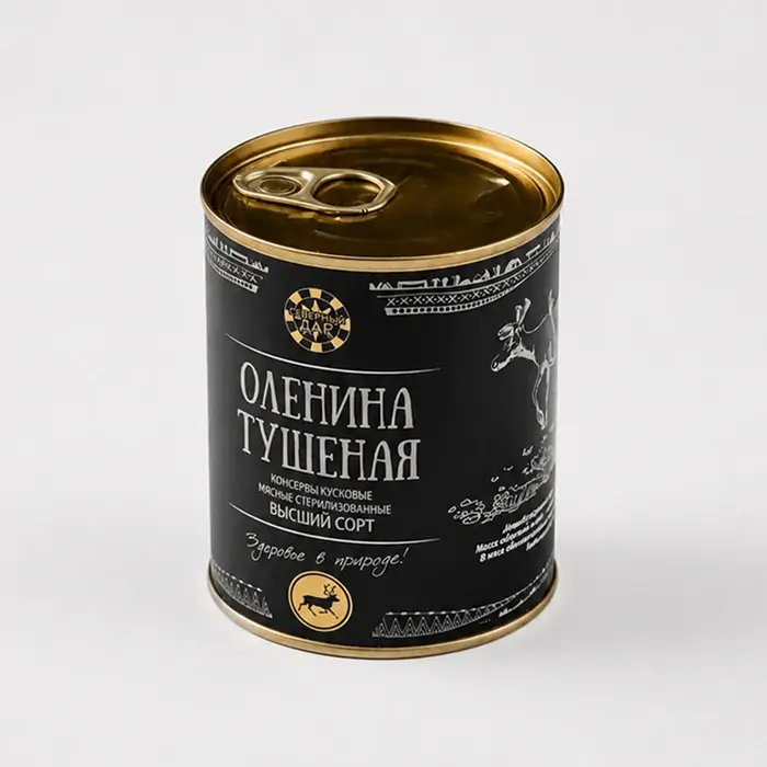 Оленина тушеная «Северный дар», 338 г