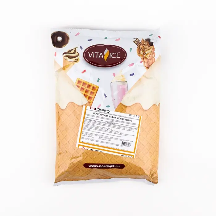 Смесь сухая кондитерская Вафли Гонконгские шоколадные Nd Prime Bachenmix, 1 кг