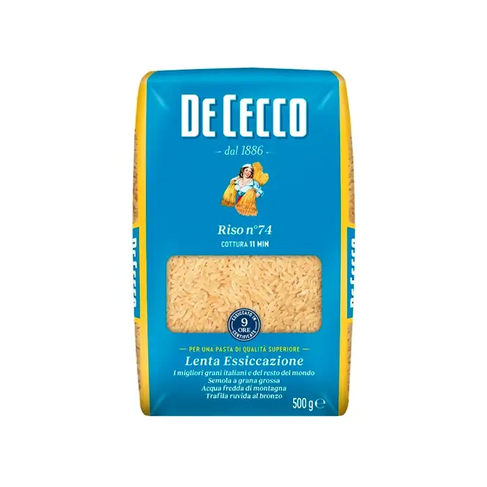Макароны n. 074 Ризо De Cecco, 500 г