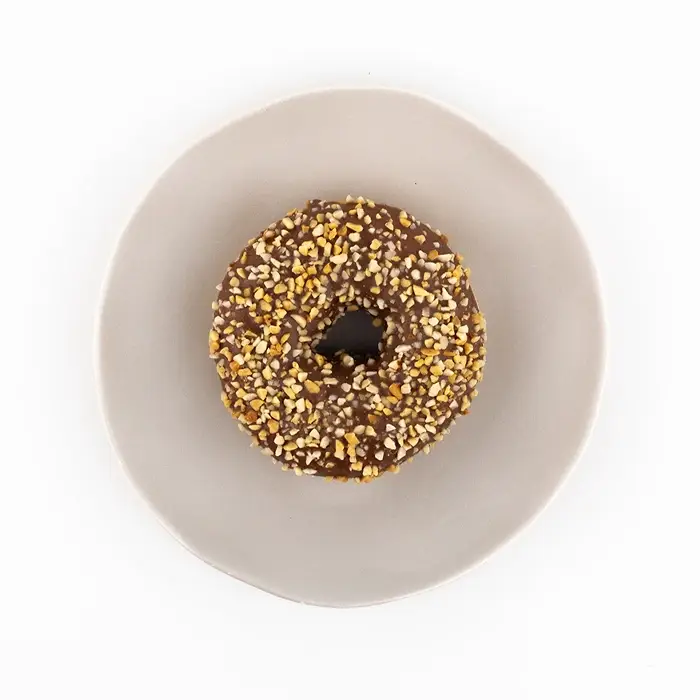 Донат Nutty Cream с ореховой начинкой Stokson, 36 штук по 71 г