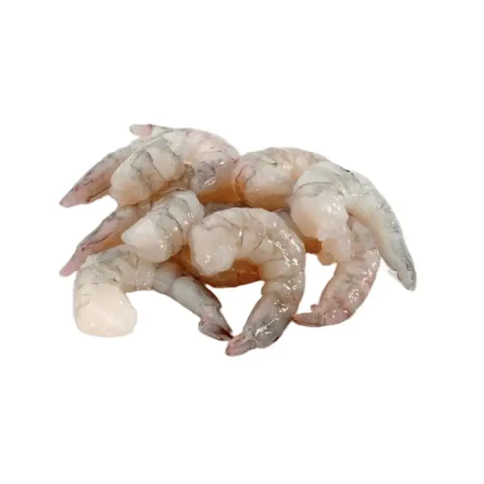 Креветки тигровые свежемороженые очищенные без хвоста 26/30 7% 1 кг (Индия)