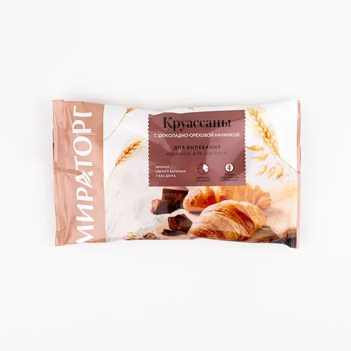 Круассаны с шоколадно-ореховой начинкой «Мираторг», 320 г